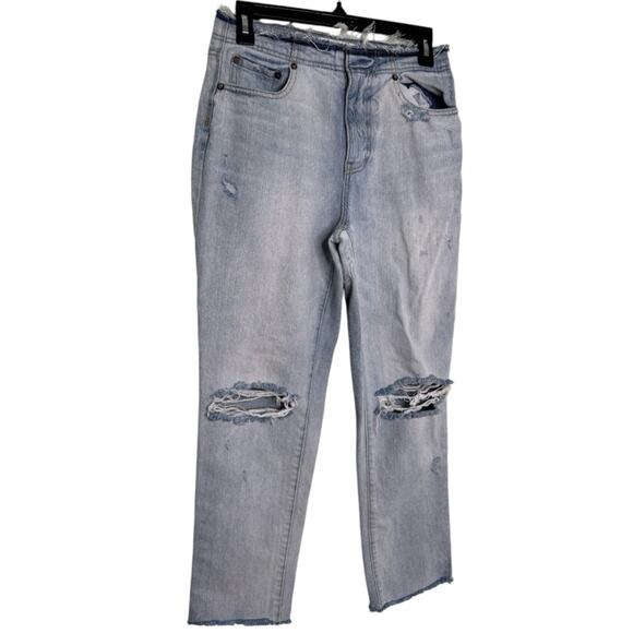 Pistola Acid Wash High Rise Distressed Jeans Destroyed Size 27 - Picture 2 of 12